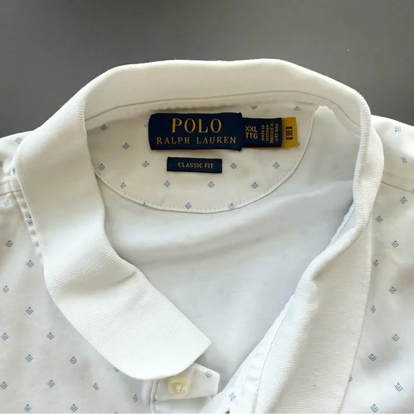 Ralph Lauren Men’s Polo | White | XXL TTG - Picture 9 of 9